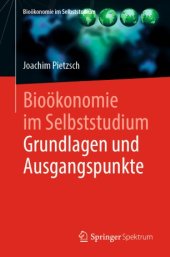 book Bioökonomie im Selbststudium: Grundlagen und Ausgangspunkte