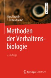 book Methoden der Verhaltensbiologie