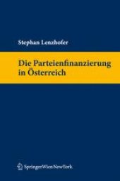 book Die Parteienfinanzierung in Österreich