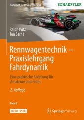 book Rennwagentechnik - Praxislehrgang Fahrdynamik: Eine praktische Anleitung für Amateure und Profis