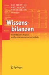 book Wissensbilanzen: Intellektuelles Kapital erfolgreich nutzen und entwickeln