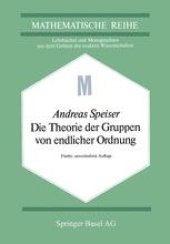 book Die Theorie der Gruppen von endlicher Ordnung: mit Anwendungen auf algebraische Zahlen und Gleichungen sowie auf die Kristallographie