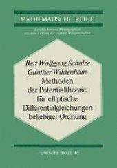 book Methoden der Potentialtheorie für Elliptische Differentialgleichungen Beliebiger Ordnung