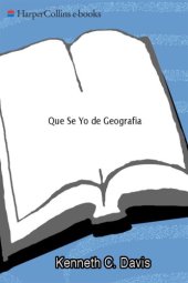 book Qué sé yo de geografía: todo lo que necesitas saber acerca del mundo