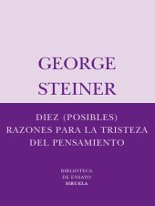 book Diez (posibles) razones para la tristeza del pensamiento