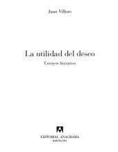 book La utilidad del deseo