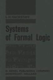 book Systems of Formal Logic