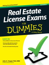 book Real Estate License Exams For Dummies