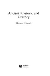 book Ancient Rhetoric and Oratory