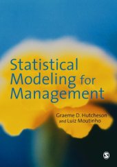 book Statistical modeling for management