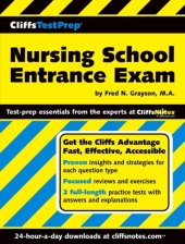 book CliffsTestPrep Nursing School Entrance Exam