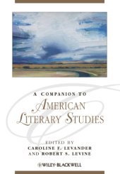 book A Companion to American Literary Studies