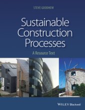 book Sustainable construction processes: a resource text