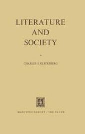 book Literature and Society