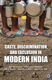 book Caste, discrimination, and exclusion in modern India