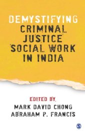 book Demystifying criminal justice social work in India