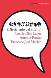 book Diccionario del insulto