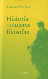 book Historia de las mujeres filósofas