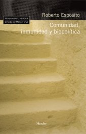 book Comunidad, Inmunidad Y Biopolitica