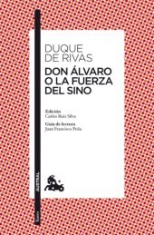 book Don Álvaro o La fuerza del sino