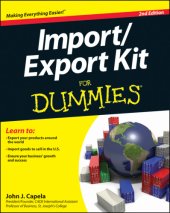 book Import/Export Kit For Dummies