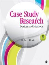 book Case Study Research: Design and Methods