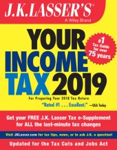 book J.K. Lasser's your income tax 2019: for preparing your 2018 tax return