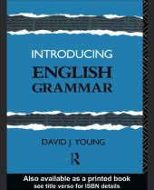 book Introducing English Grammar