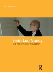 book Jean-Luc Nancy and the Future of Philosophy