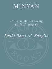 book Minyan: ten principles for living a life of integrity