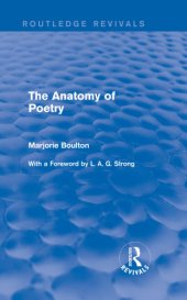 book Anatomy of Poetry