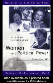 book Women and political power: Europe since 1945