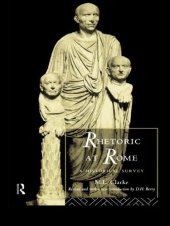 book Rhetoric at Rome: a historical survey