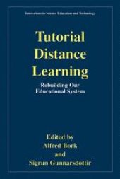 book Tutorial Distance Learning: Rebuilding Our Educational System