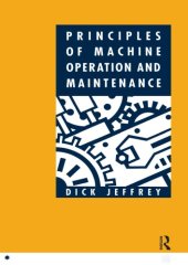 book Principles of machine operation and maintenance