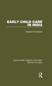 book Early Child Care in India