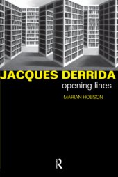 book Jacques Derrida opening lines