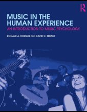 book Music in the human experience: an introduction to music psychology