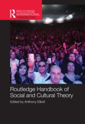 book Routledge Handbook of Social and Cultural Theory