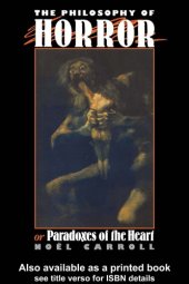 book The philosophy of horror or, Paradoxes of the heart