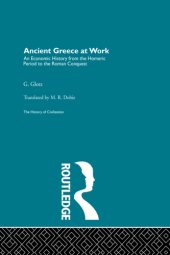 book Ancient Greece at work: an economic history of Greece from the Homeric period to the Roman conquest