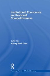 book Institutional economics and national competitiveness