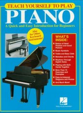 book Teach Yourself to Play Piano