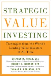 book Strategic value investing techniques from the world's leading value investors of all time