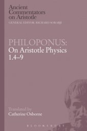 book On Aristotle physics 1.4-9