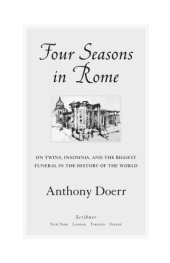 book Four Seasons in Rome: On Twins, Insomnia, and the Biggest Funeral in the History of the World