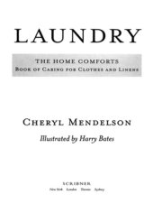 book Laundry: the Home Comforts Book of Caring for Clothes and Linens