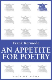 book An Appetite for Poetry