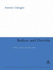 book Badiou and Derrida: politics, events and their time