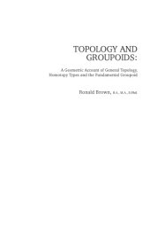 book Topology and groupoids